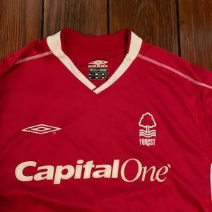 Umbro Nottingham Forest Long Sleeve Soccer Jersey